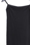 BASERANGE suspender skirt DRRTS-RB-SP24 black